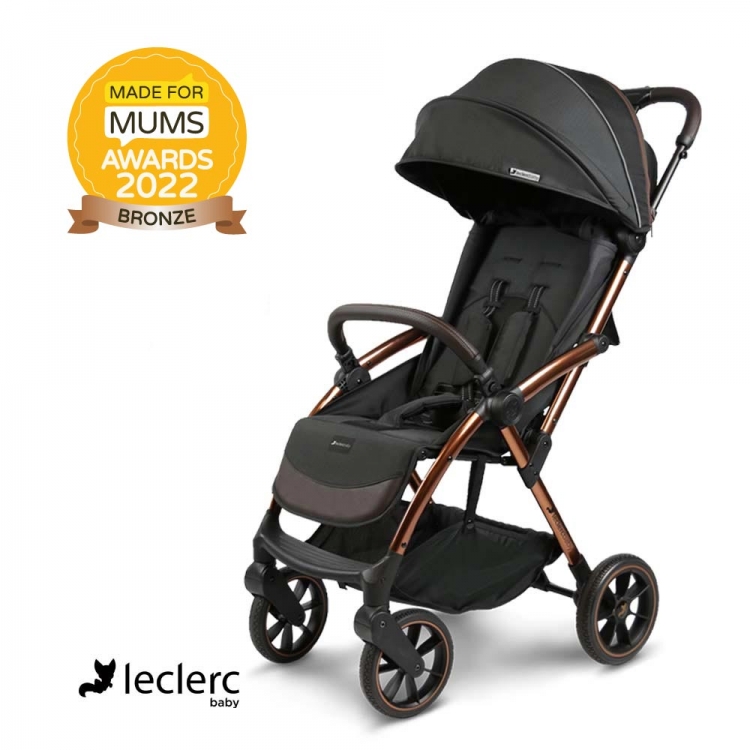 Leclercbaby Influencer XL sportska kolica, Black Brown + POKLON ORGANIZER