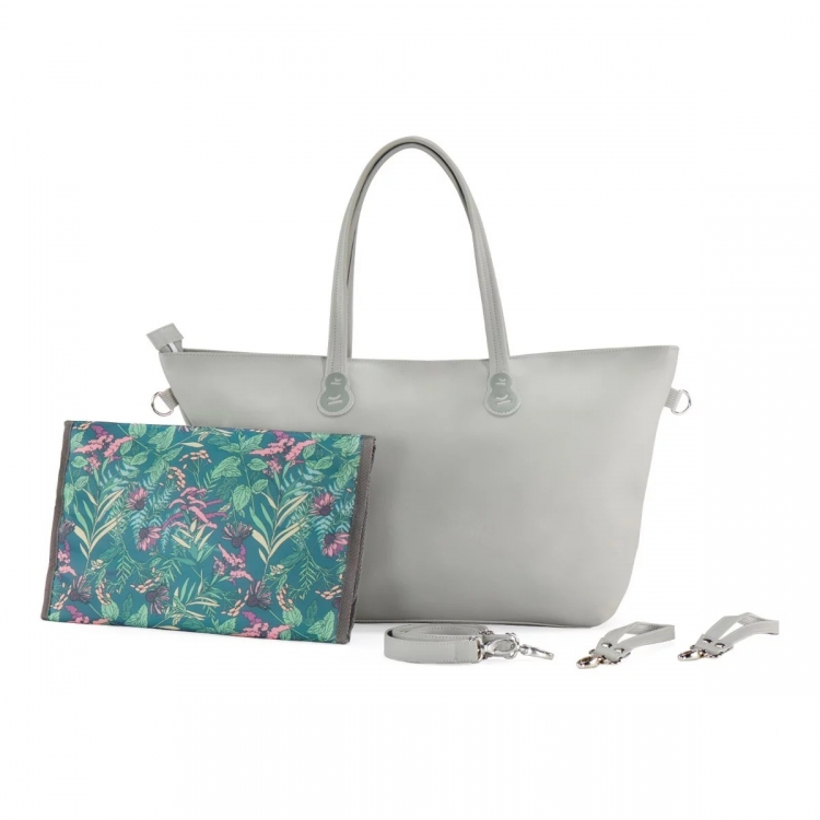 KINDERKRAFT TORBA ZA MAME, TREASUREBAG LIGHT GREY