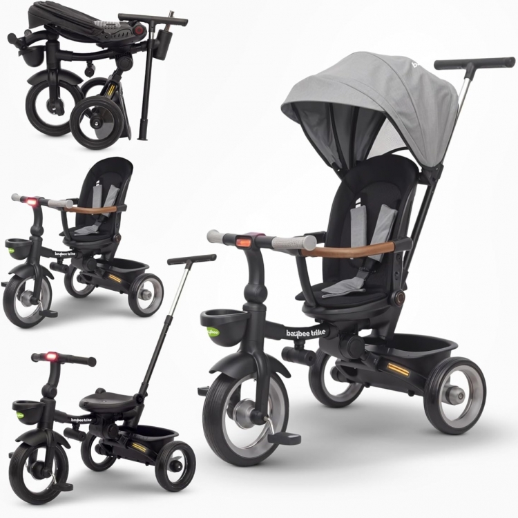 KIDILO 3123 TRICIKL, GREY