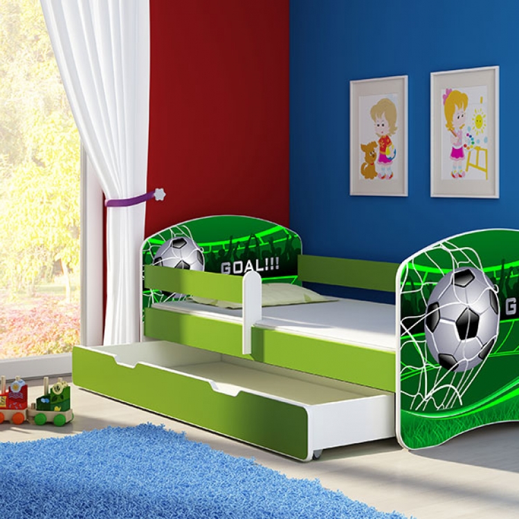Krevet za djecu Green sa fiokom 180x80 acma 2