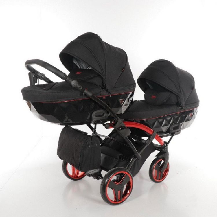 Junama Individual Duo Slim kolica za blizance set 2u1